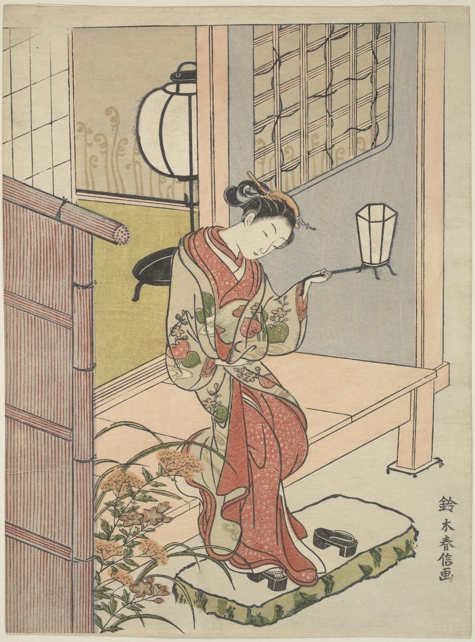 Grafický list od Suzuki Harunobu