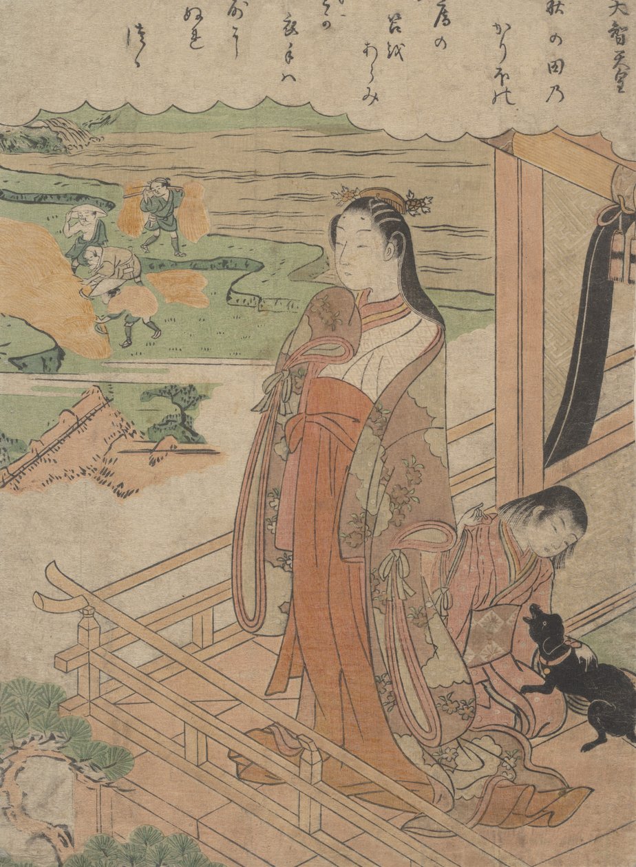 Sympatie, ca. 1768, ca. 1768. od Suzuki Harunobu