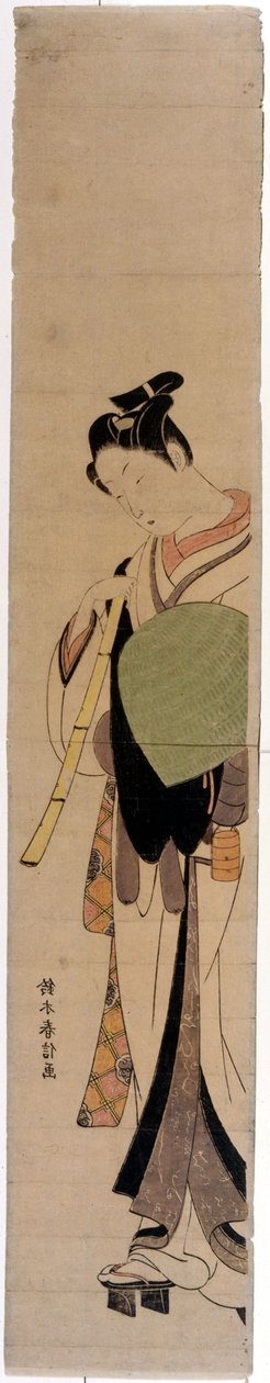 Tekou r Tesan Hinatsuru. P Rin ts od Harunobu Suzuki (17224 / 25-1770). od Suzuki Harunobu