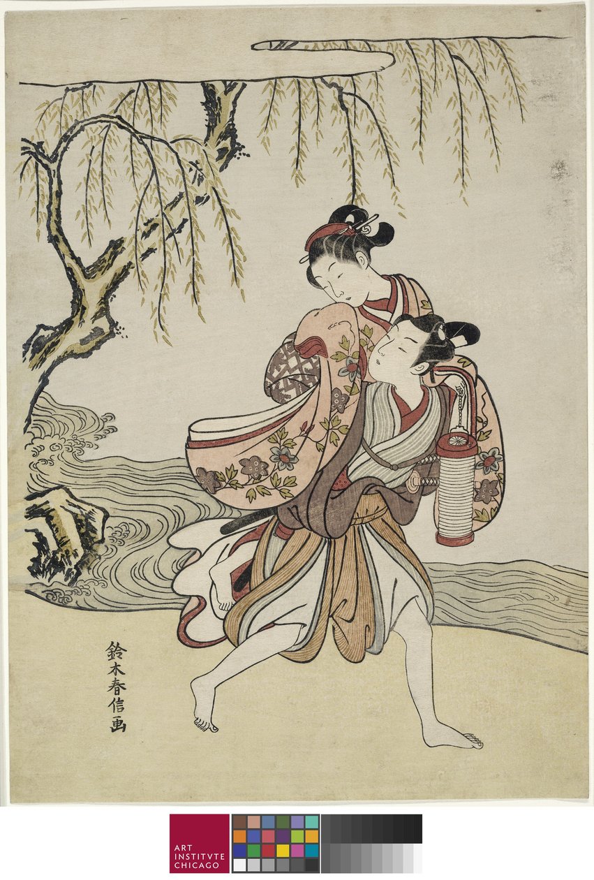 Útěk od Suzuki Harunobu