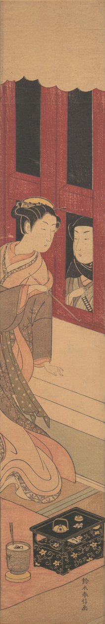Muž venku, ca. 1770, ca. 1770. od Suzuki Harunobu