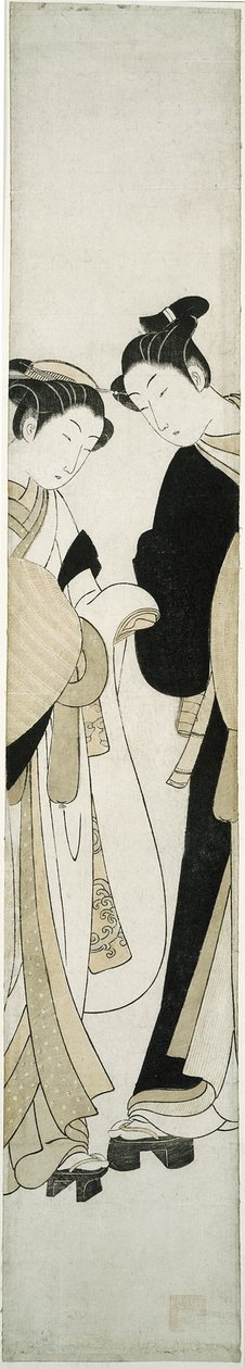 Dva Komuso od Suzuki Harunobu