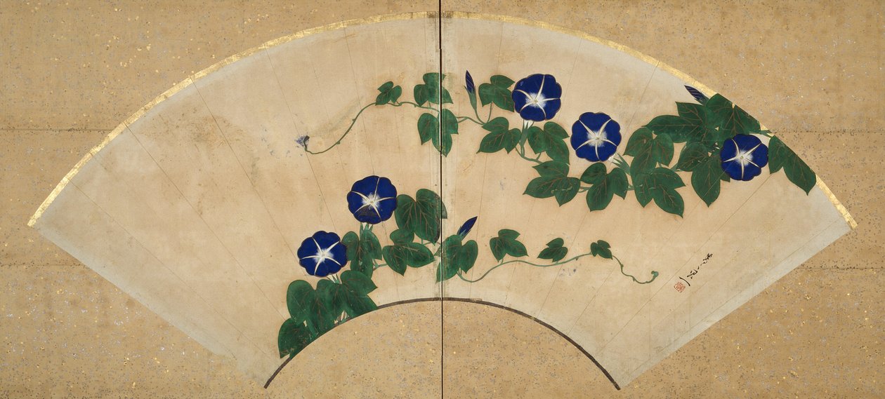 Morning Glories od Suzuki Kiitsu