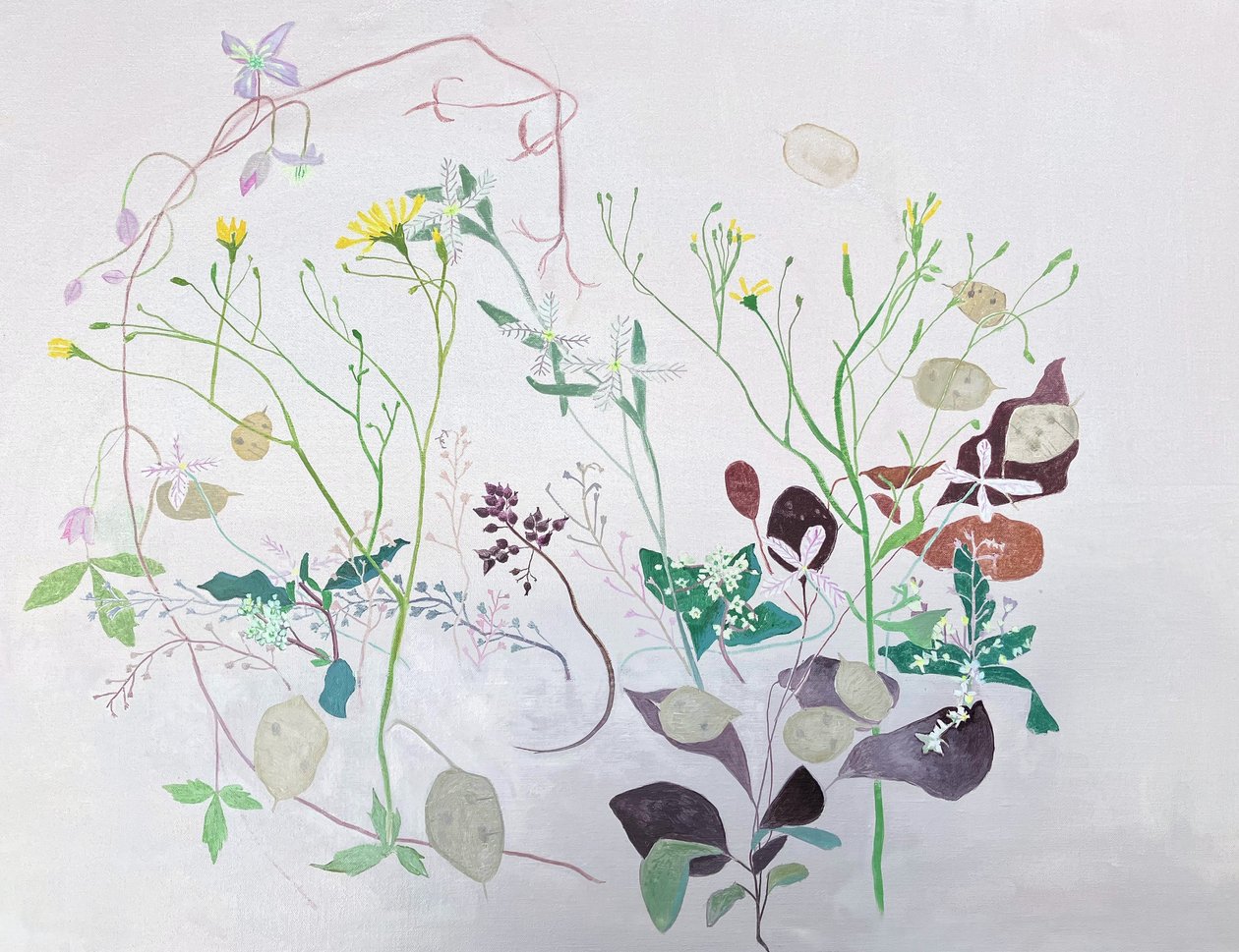 Divoké věci, 2024 (olej na plátně) od Suzy Fasht