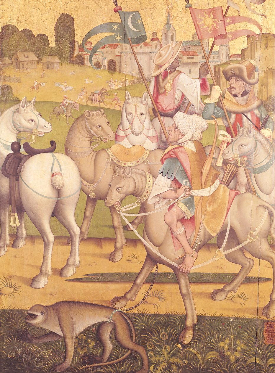 Kavalkáda mágů, kolem roku 1460 od Swiss School