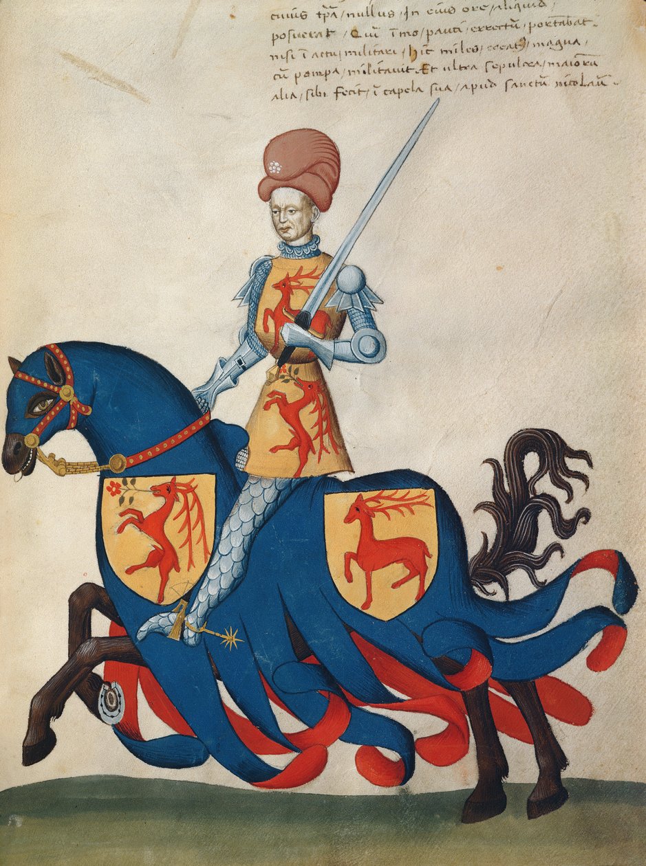 Giordano Forzate Capodilista (tempera na pergamenu) od Swiss School