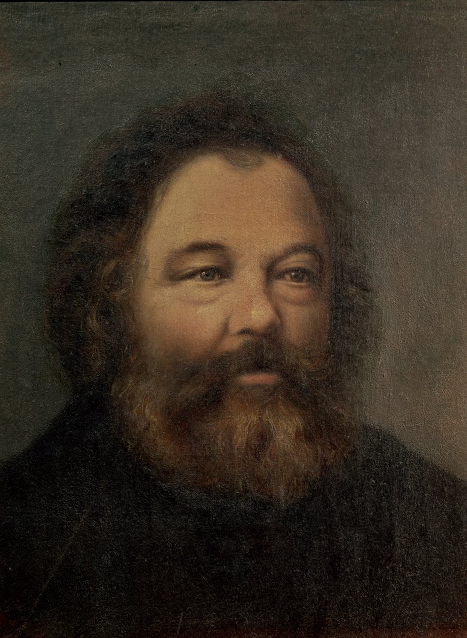Portrét Michaila Alexandroviče Bakunina (1814-1876) kolem roku 1865 od Swiss School