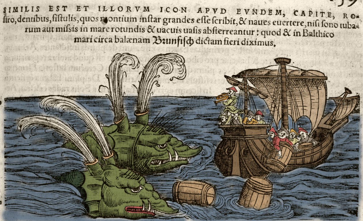 Sea Monsters, ilustrace z 