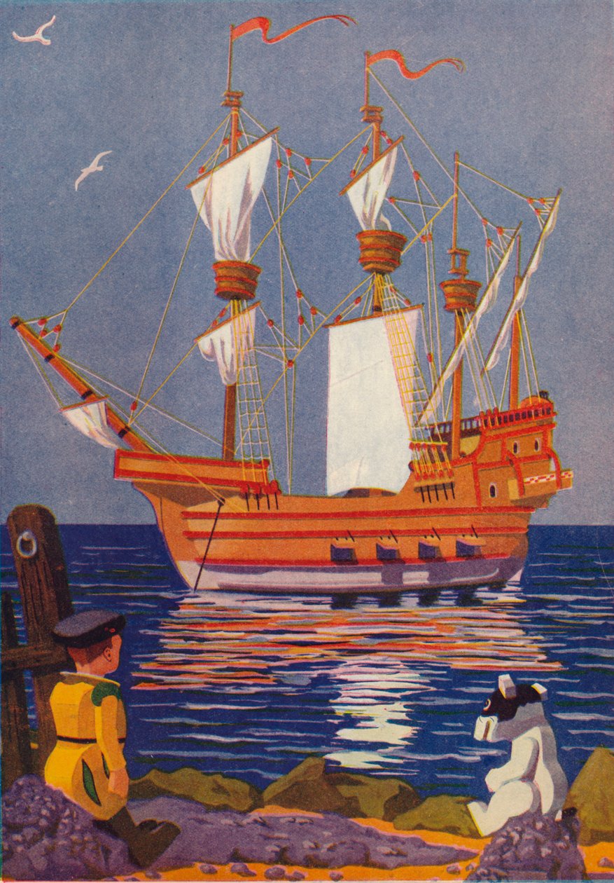 „Jak se John Trusty plavil po moři“, 1937. od Sydney George Hulme Beaman