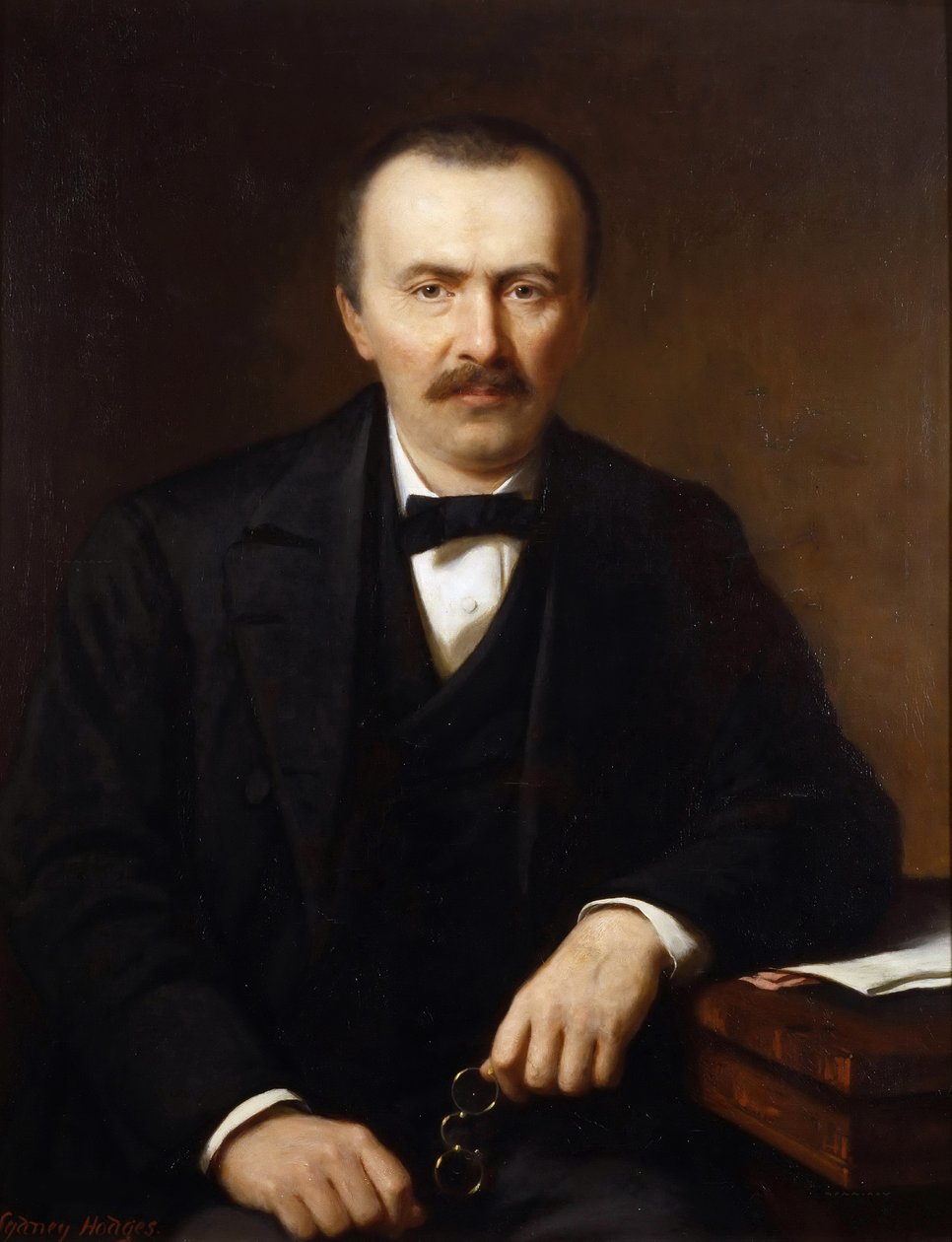 Portrét Heinricha Schliemanna 1822-1890, cca 1866. od Sydney Hodges