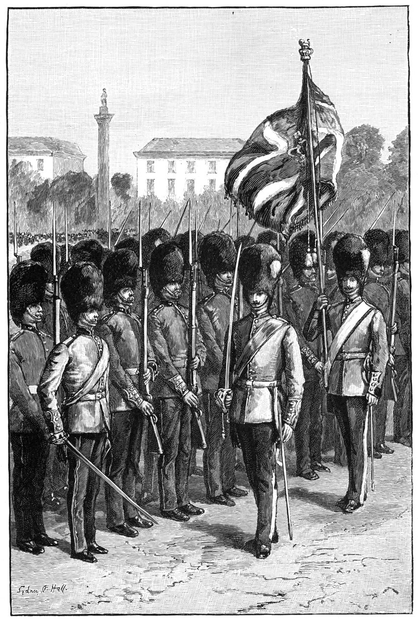 Trooping the Colour na královniných narozeninách, St James