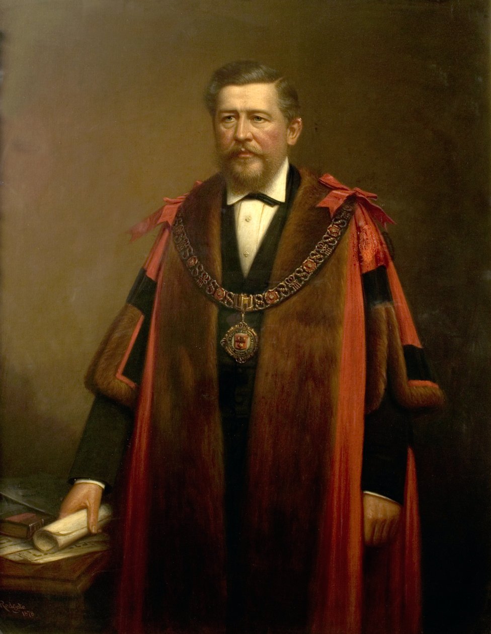 Konšel William George Ward, 1878 od Sylvanus Redgate