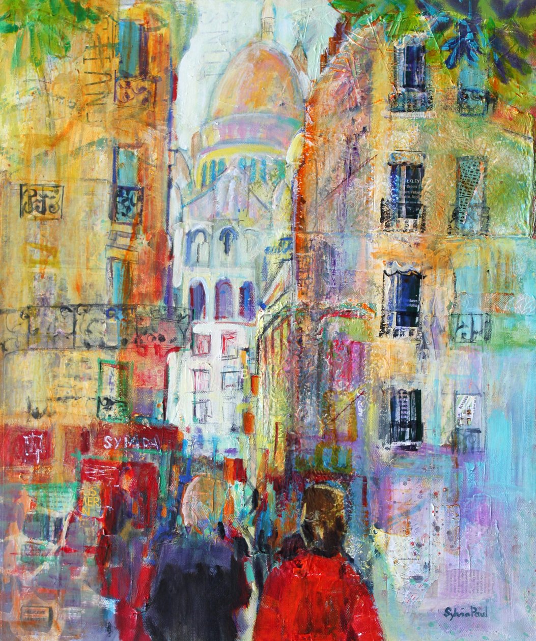 Večerní procházka k Sacre Coeur od Sylvia Paul
