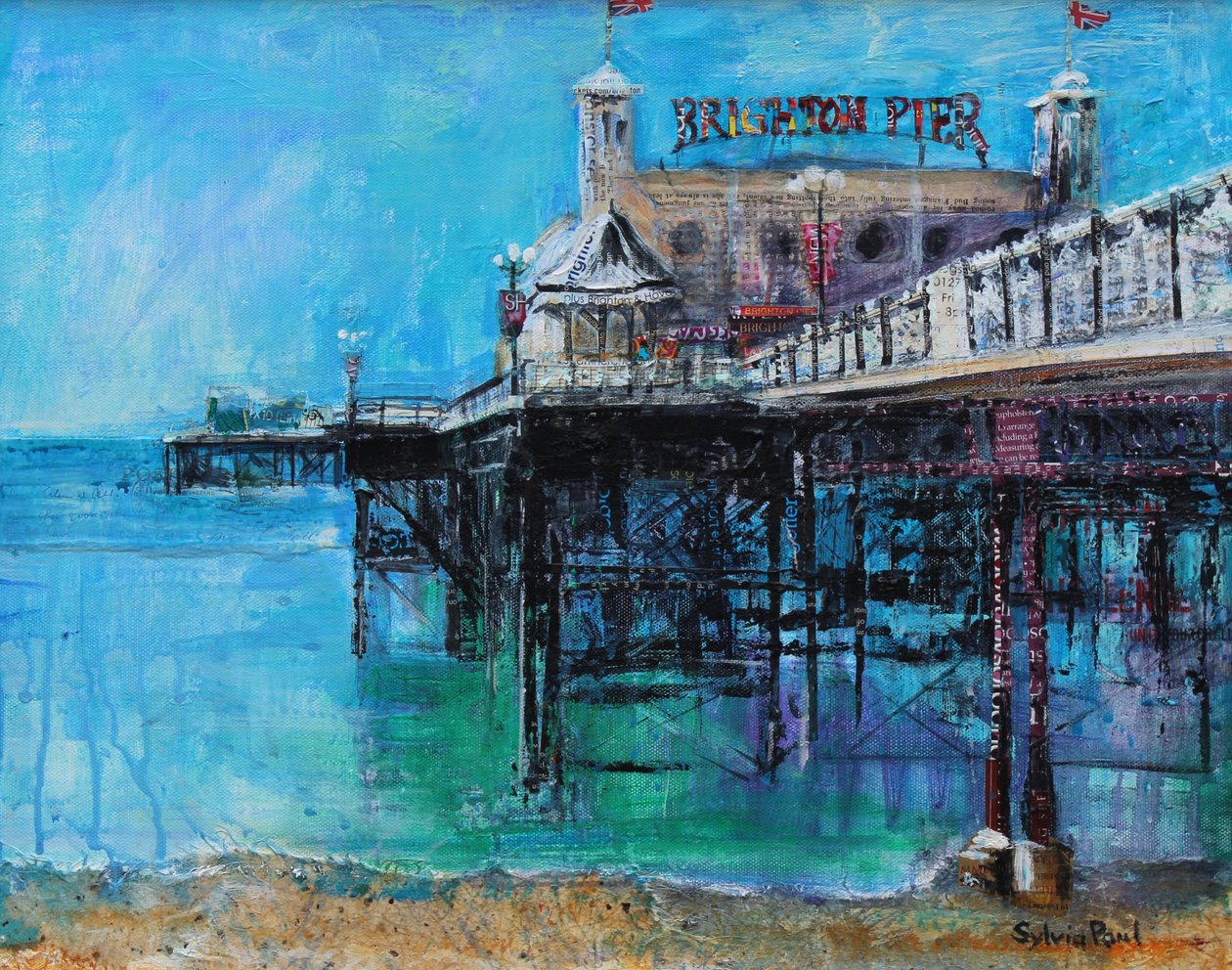 Brightonské molo od Sylvia Paul