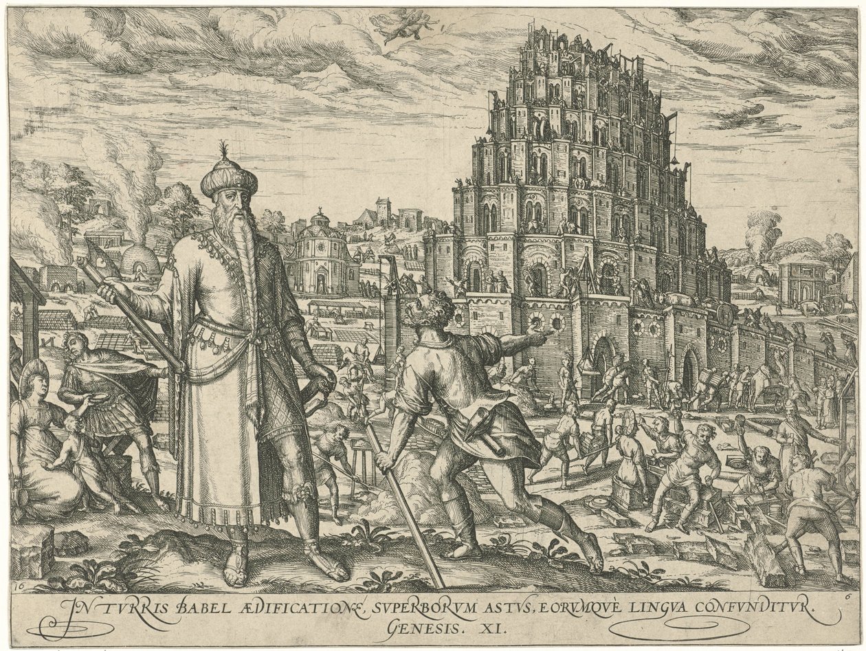 Toren van Babel Obrázky a obrázky knih (název série) od Symon Novelanus (attributed to)