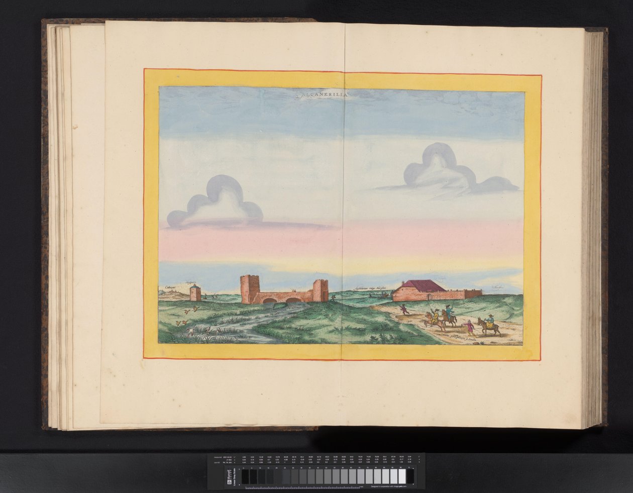 Pohled na město Antequera Antequera (název na objektu) od Symon Novelanus (possibly)