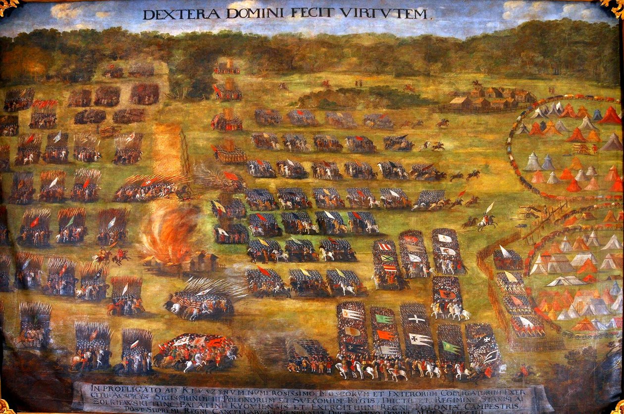 Bitva u Klushino, před rokem 1620 od Szymon Boguszowicz