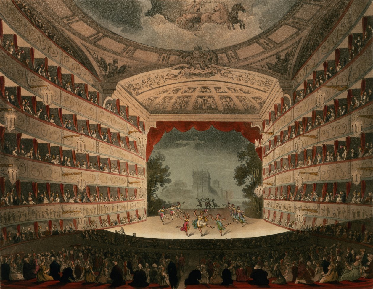 New Covent Garden Theatre, 1810, z 