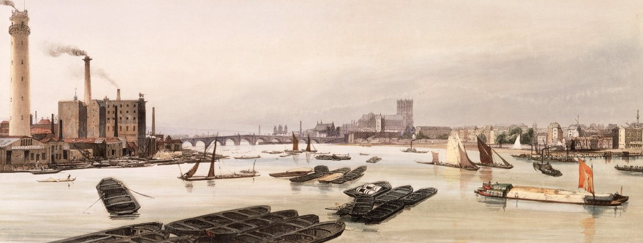 Westminster z Waterloo Bridge v Londýně od TS Bays