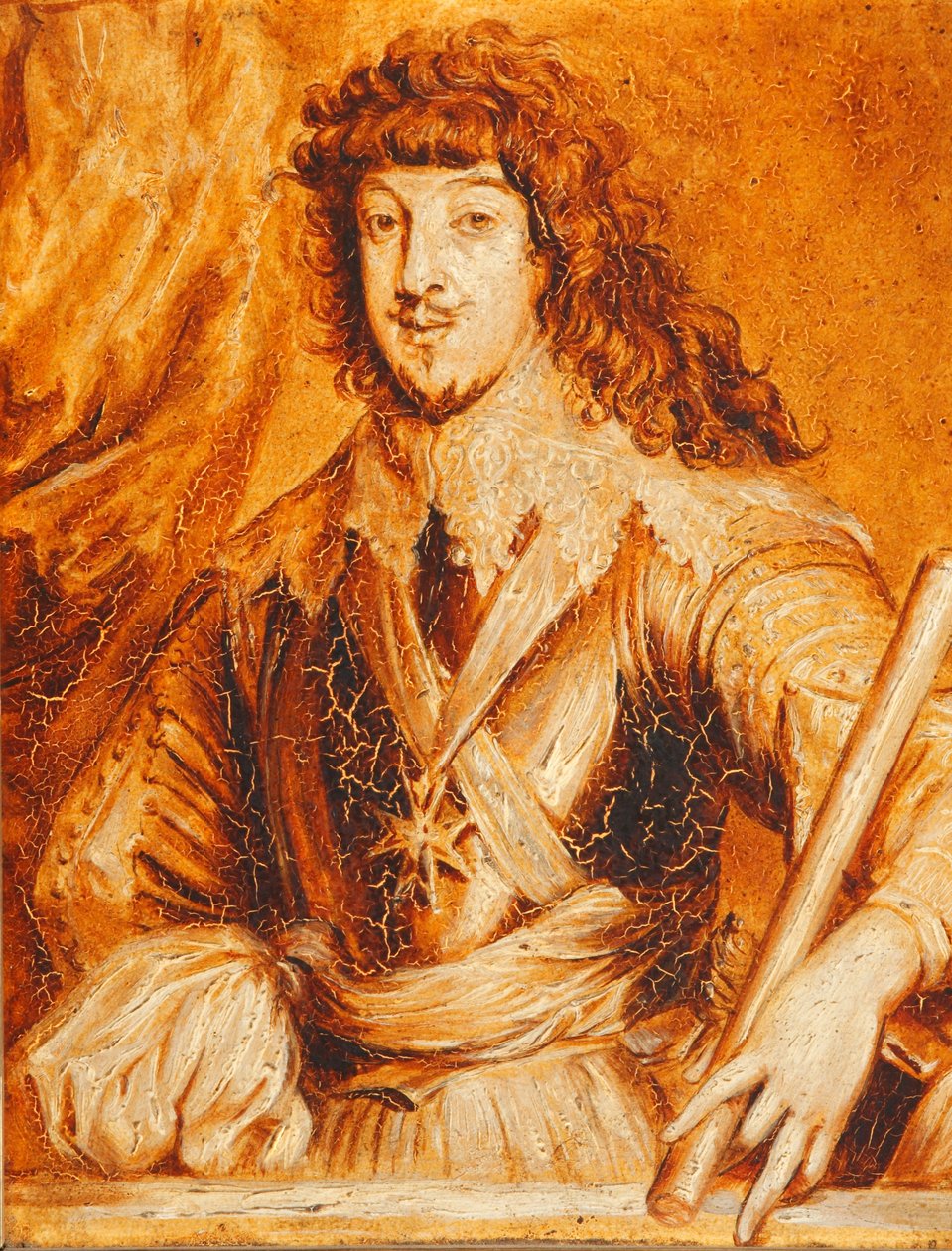 Gaston, vévoda Orleánský, 1827 od T.S. White