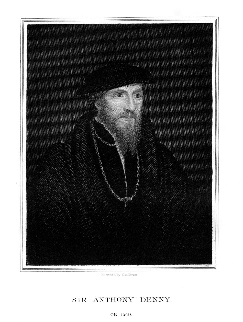 Sir Anthony Denny, dvořan Jindřicha VIII., 1827. od T. A. Dean