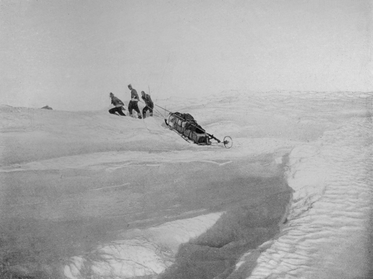 Overland Over Cape Roberts To Avoid The Screw-Pack, c1911, 1913 od T. Griffith Taylor