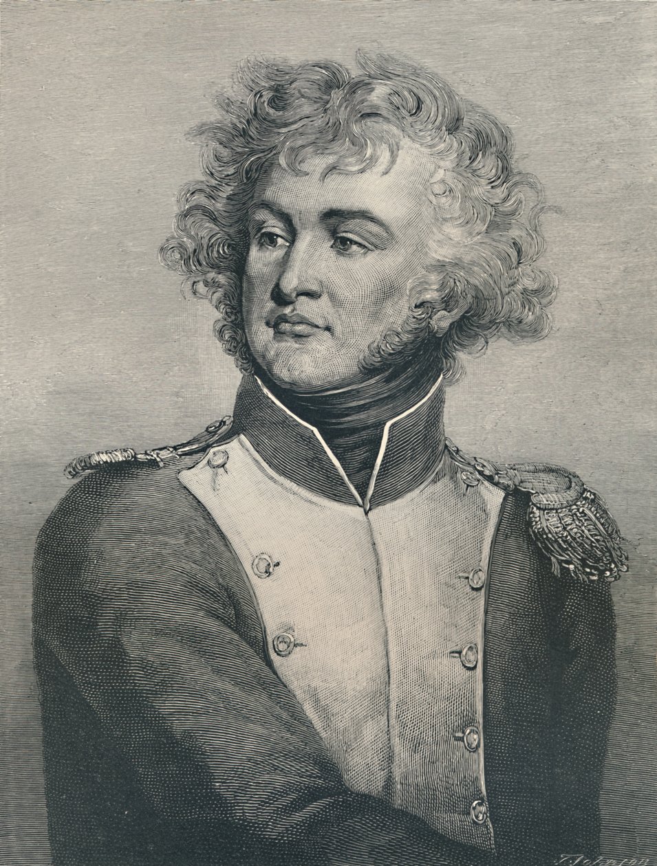 Generál Jean-Baptiste Kléber, c1800, 1896 od T. Johnson