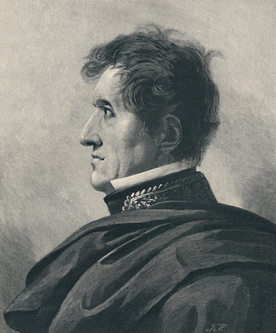Maršál Nicolas-Jean-De-Dieu Soult - vévoda z Dalmácie, c1810, 1896 od T. Johnson