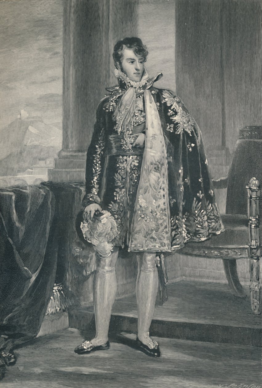 Princ Camillo Borghese - druhý manžel Pauline Bonaparte, c1810, 1896 od T. Johnson