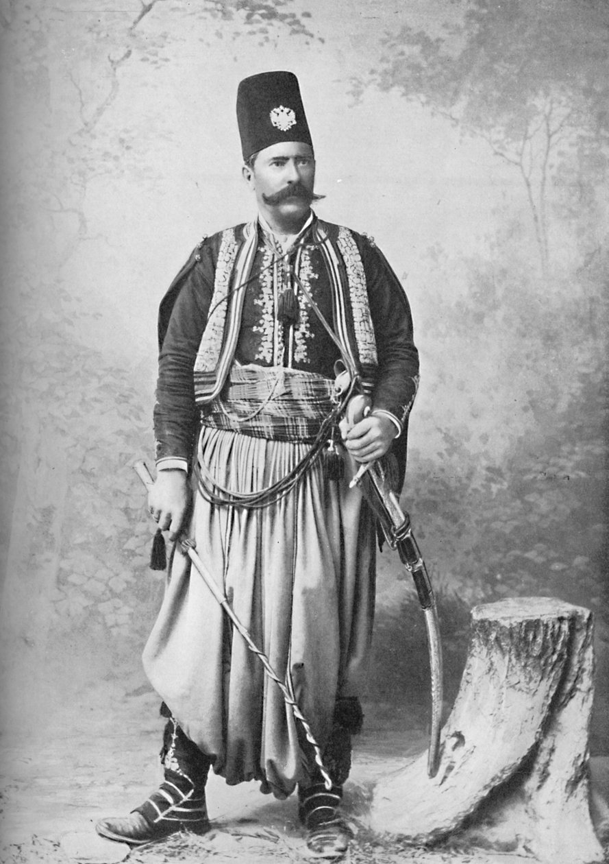 Syřan v celém kostýmu, 1902 od T. R. Dumas and Son