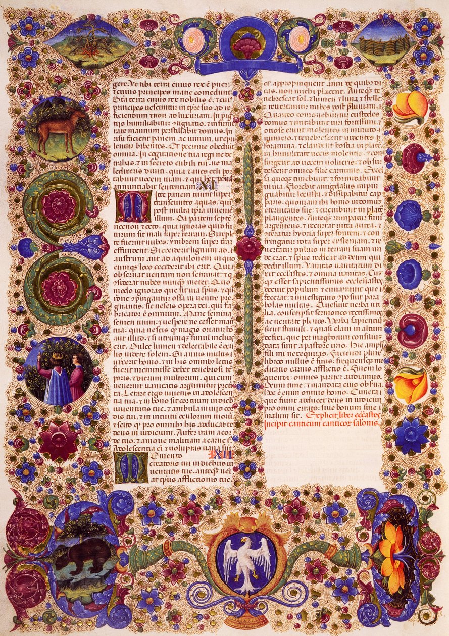 Janův první dopis ze svazku II Bible z Borso d