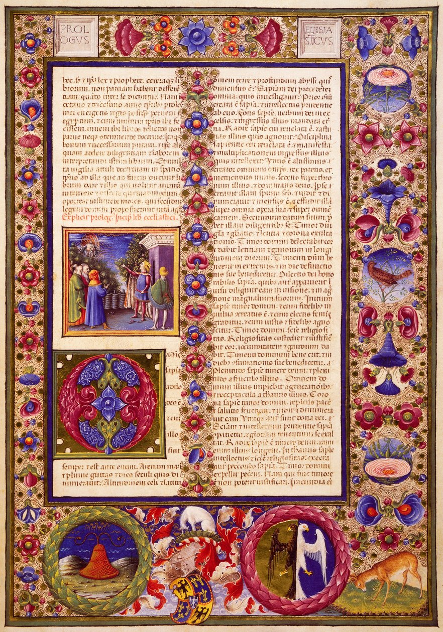 Kniha Sirach, ze svazku I Bible z Borso d