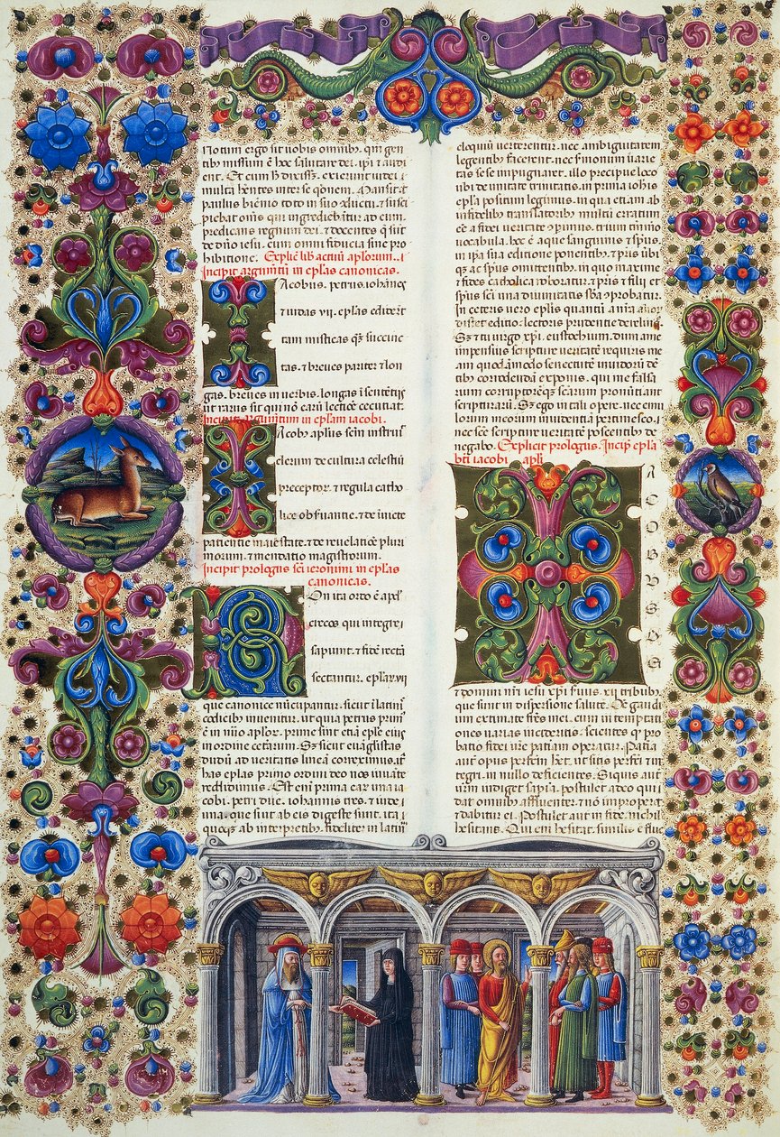List Jakubův, druhý díl Bible z Borso d