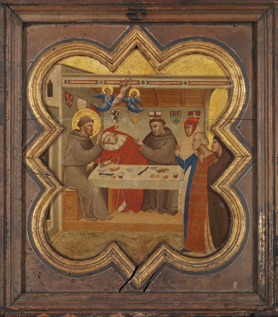 Tod des Edlen von Celano od Taddeo Gaddi