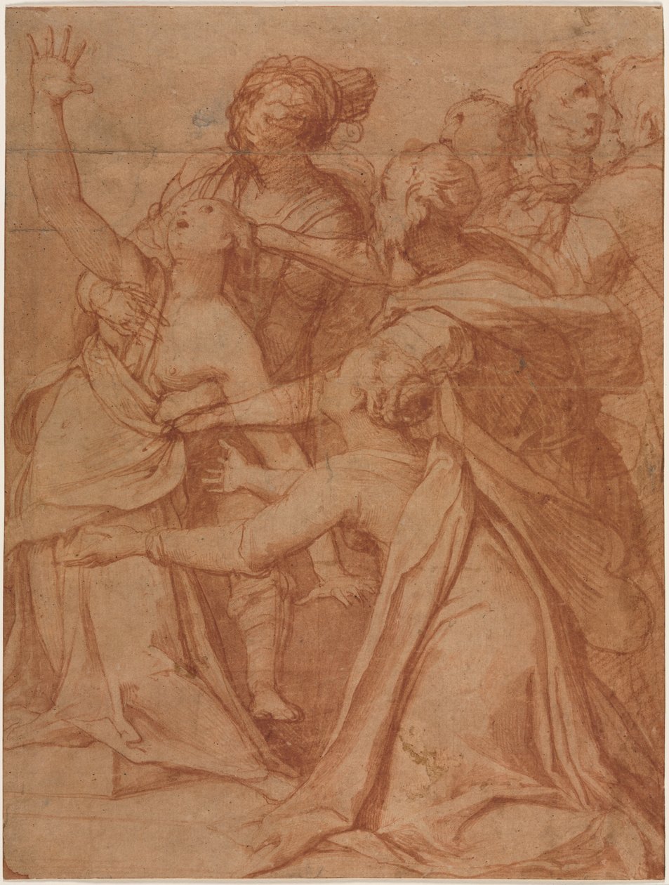 Zázrak svatého Filipa Benizziho: Uzdravení démonické ženy, c. 1557. od Taddeo Zuccari