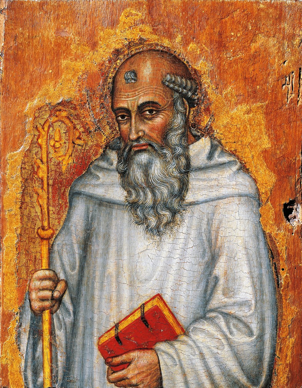 Itálie, Assisi, Svatý Benedikt od Taddeo di Bartolo