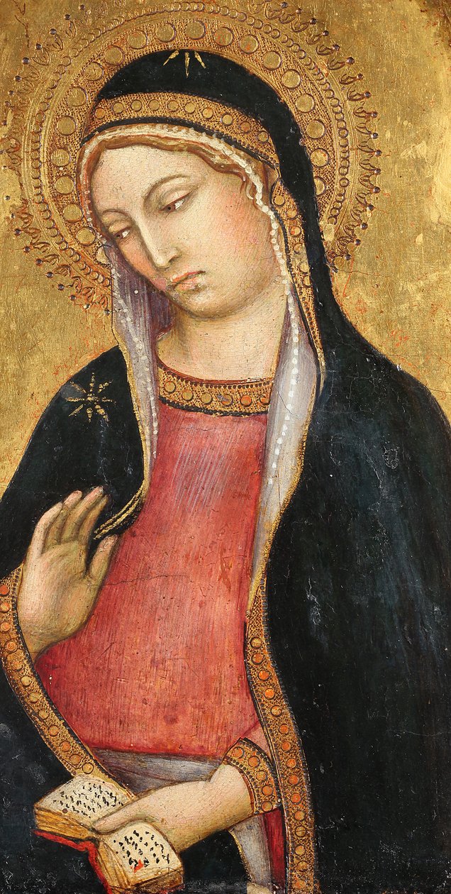 Marie Zvěstování od Taddeo di Bartolo