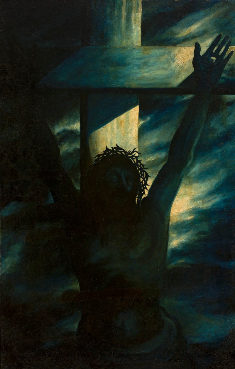 Kristus na kříži od Tadeusz Makowski