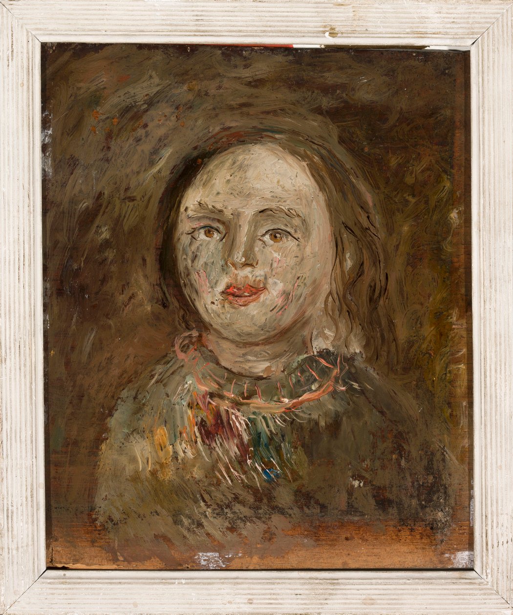 Hlava dívky od Tadeusz Makowski