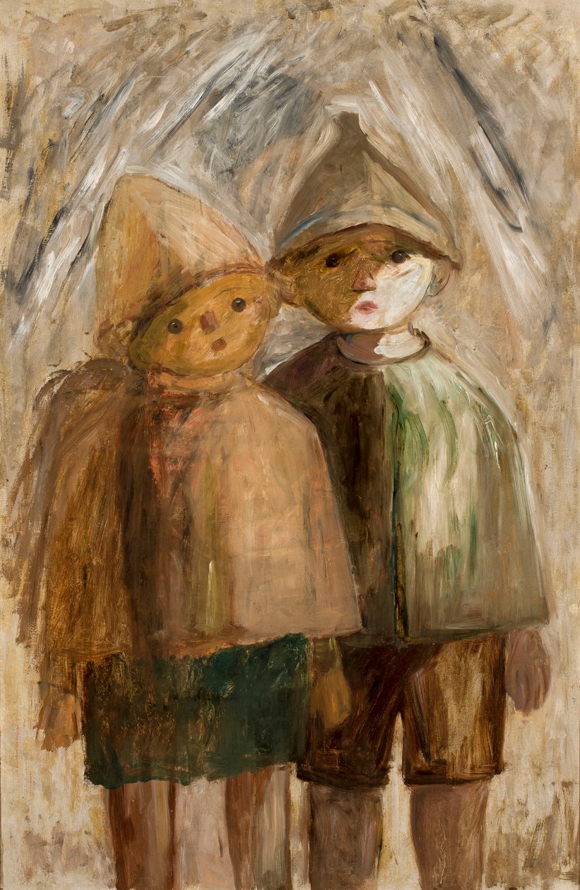 Malí žáci od Tadeusz Makowski
