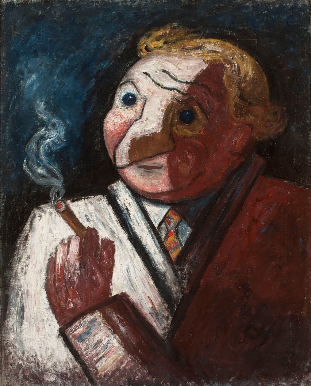 Muž s doutníkem (Stéphane Manier) od Tadeusz Makowski