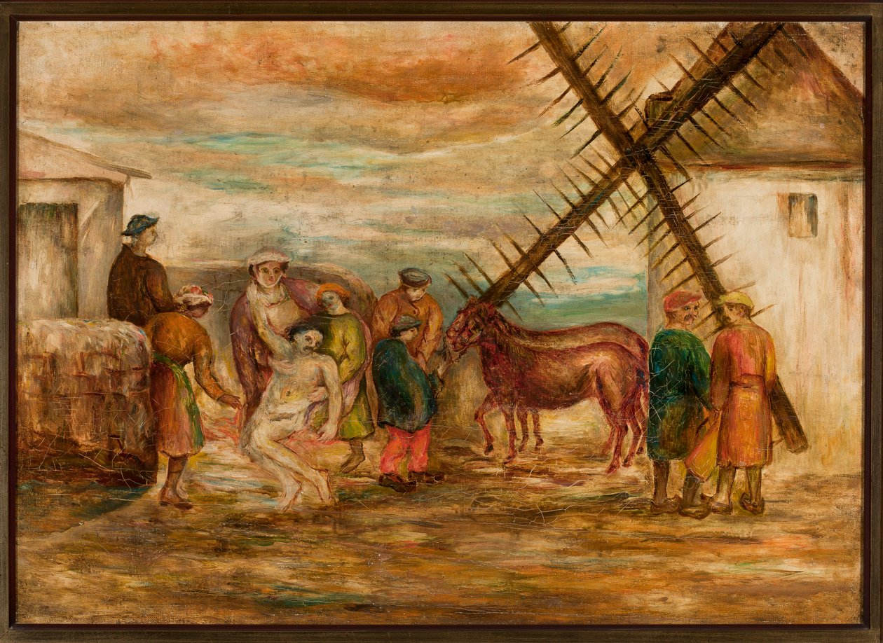 Milosrdný Samaritán od Tadeusz Makowski