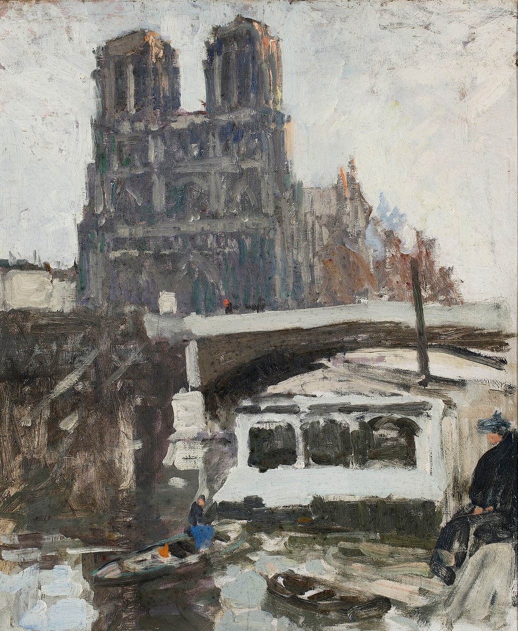 Notre-Dame od Tadeusz Makowski