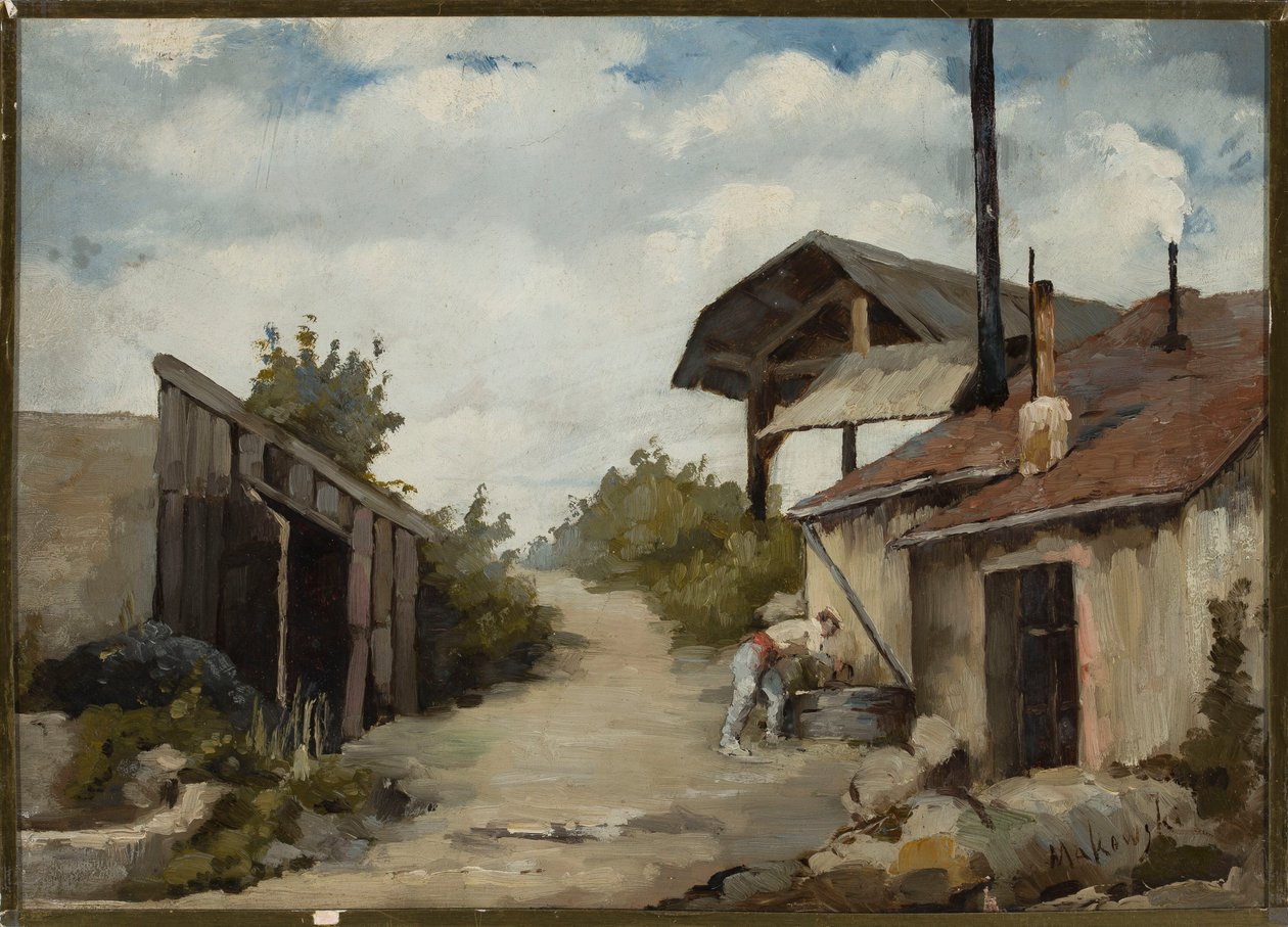 Krajina – Statek od Tadeusz Makowski