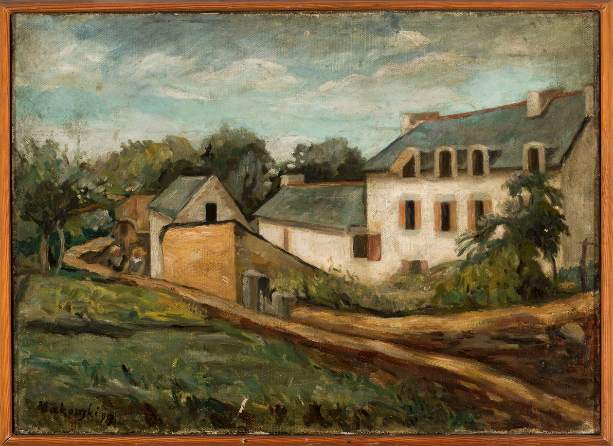 Krajina z Le Pouldu od Tadeusz Makowski