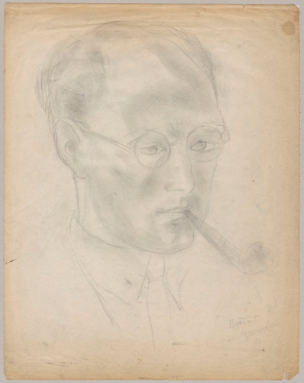 Portrét Marcela Gromeira od Tadeusz Makowski