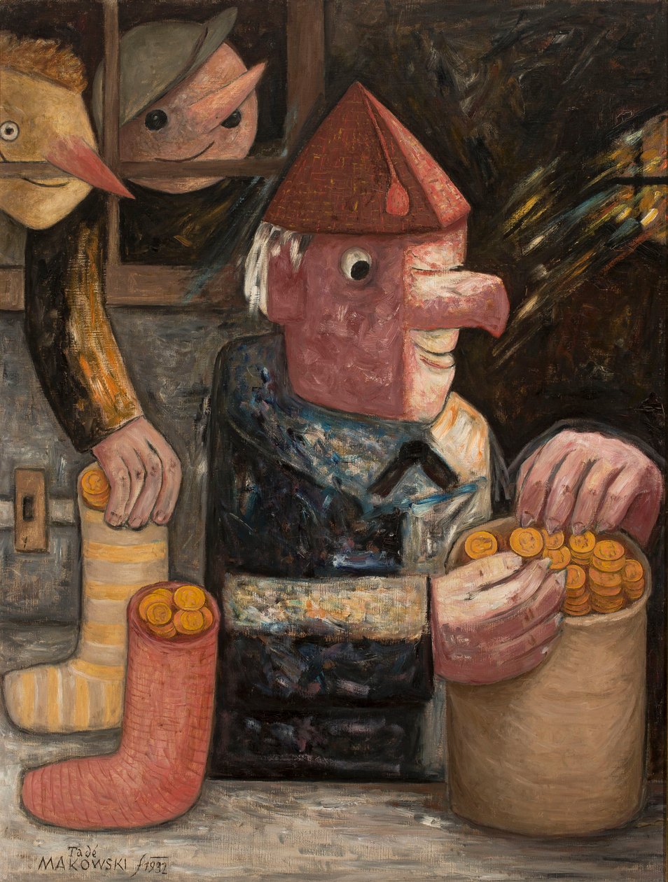 Lakomec od Tadeusz Makowski