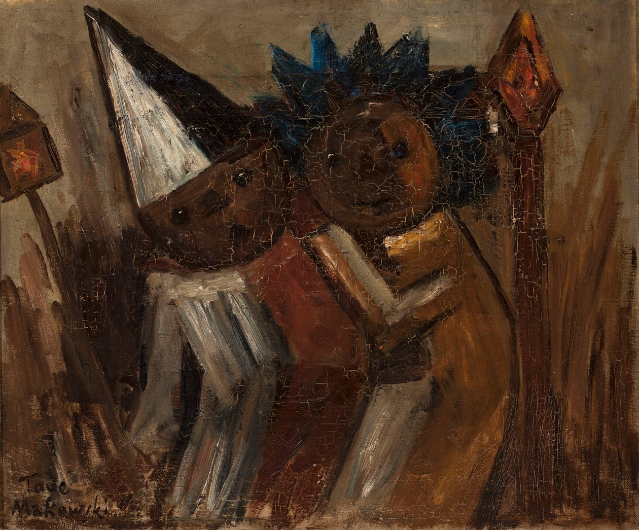 Tlustý čtvrtek (Mardi Gras) od Tadeusz Makowski