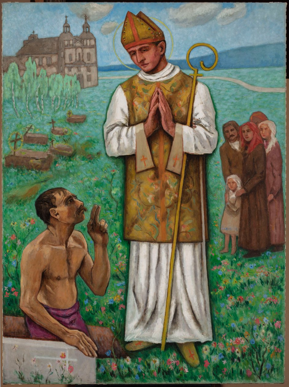 Vzkříšení Piotrowina od Tadeusz Makowski