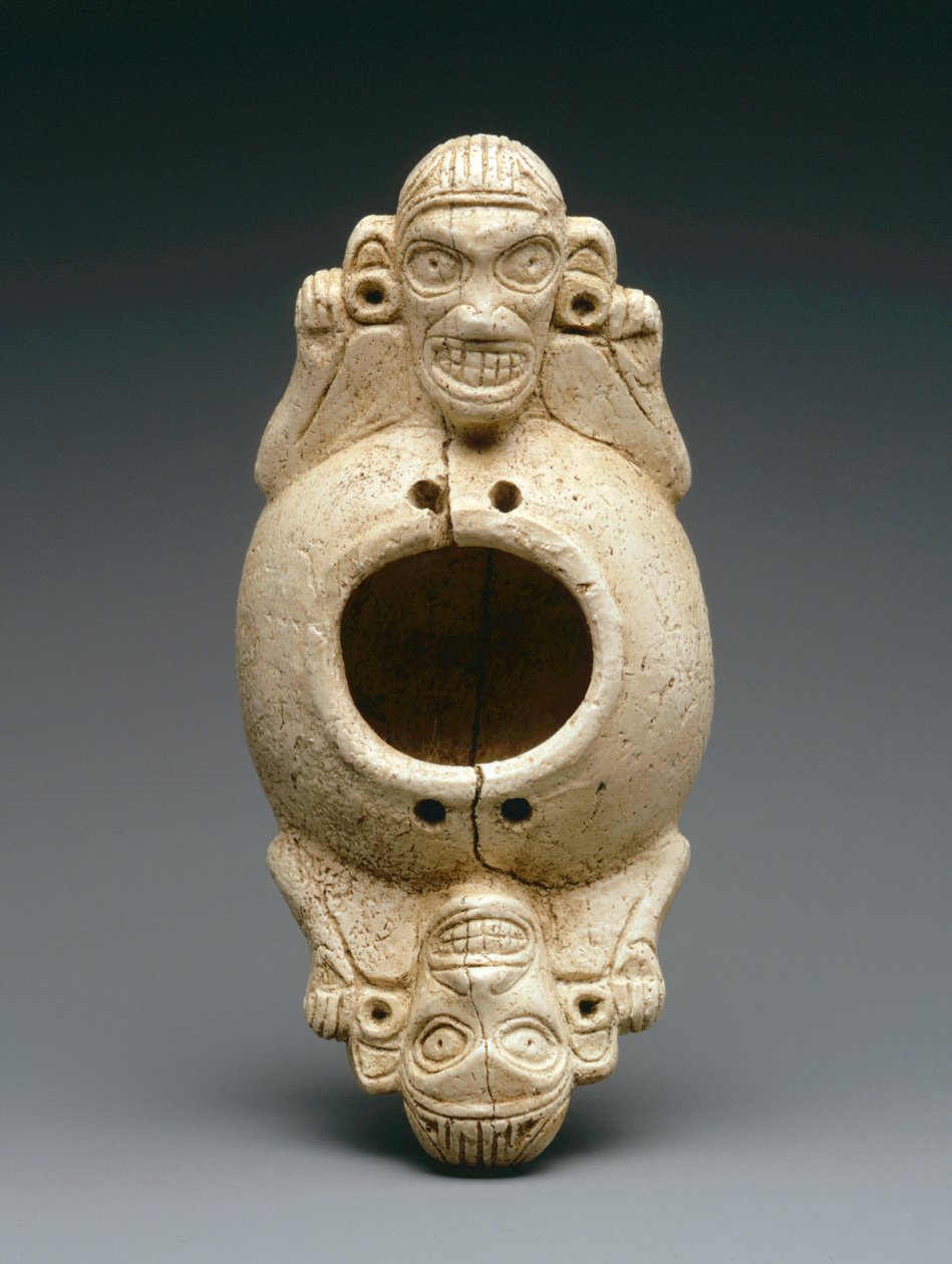 Effigy Vessel (kosti kapustňáka) od Taino Culture